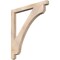 Ekena Millwork Legacy Craftsman Smooth Bracket, Douglas Fir, 3 1/2"W x 44"D x 48"H BKT04X44X48LEC04SDF - alternate 1